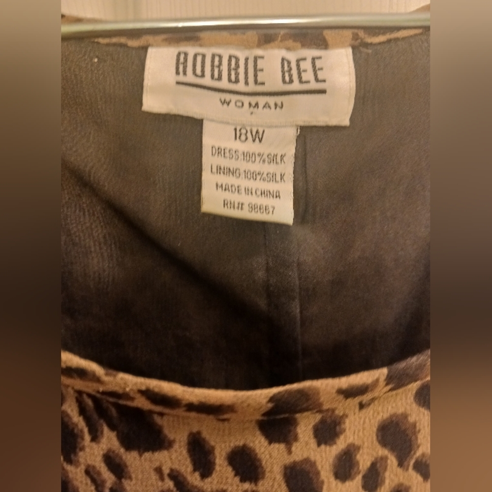Woman's Cheetah print dress